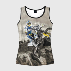 Женская майка 3D Husqvarna