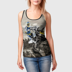 Женская майка 3D Husqvarna - фото 2