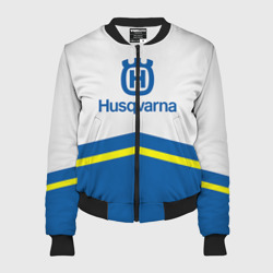 Женский бомбер 3D Husqvarna