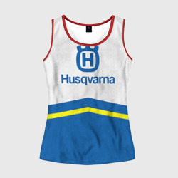 Женская майка 3D Husqvarna