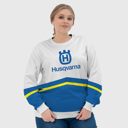 Женский свитшот 3D Husqvarna - фото 6