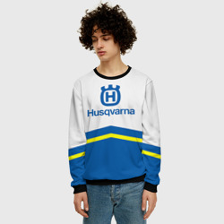 Мужской свитшот 3D Husqvarna - фото 2