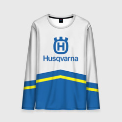 Мужской лонгслив 3D Husqvarna