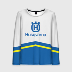 Женский лонгслив 3D Husqvarna