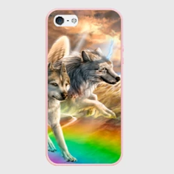 Чехол для iPhone 5/5S матовый Фантазия