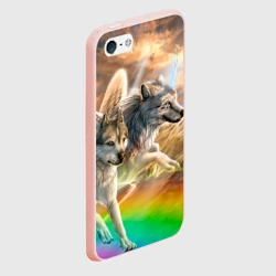 Чехол для iPhone 5/5S матовый Фантазия - фото 2