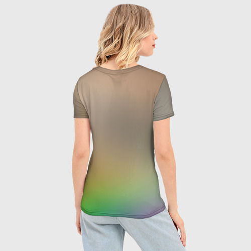Женская футболка 3D Slim Фантазия, цвет 3D печать - фото 4
