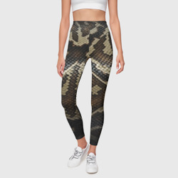 Леггинсы 3D Кожа змеи - фото 2