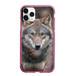 Чехол для iPhone 11 Pro Max матовый Wolf