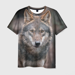 Wolf – Мужская футболка 3D с принтом купить со скидкой в -26%