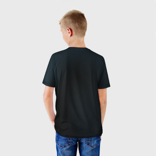 Детская футболка 3D Angry, цвет 3D печать - фото 4