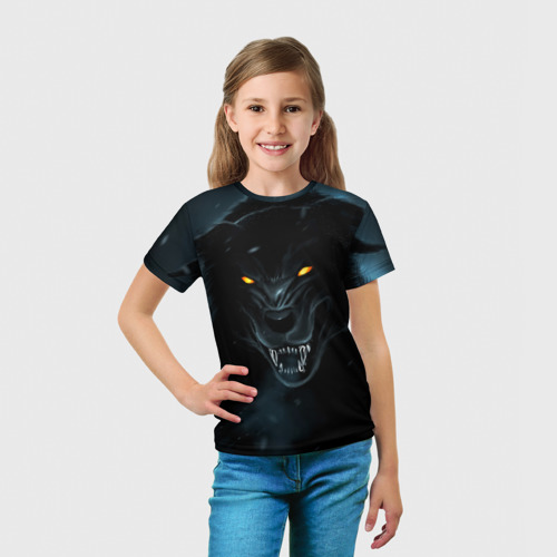 Детская футболка 3D Angry, цвет 3D печать - фото 5