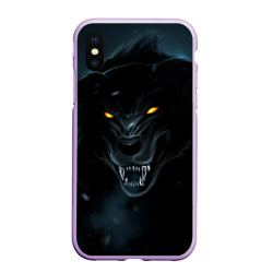 Чехол для iPhone XS Max матовый Angry