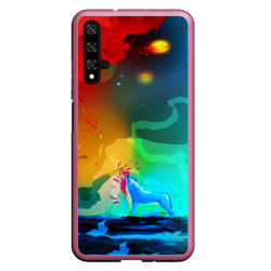 Чехол для Honor 20 Wolf