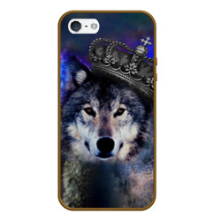 Чехол для iPhone 5/5S матовый King Wolf