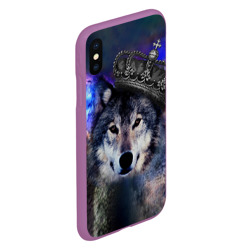 Чехол для iPhone XS Max матовый King Wolf - фото 2