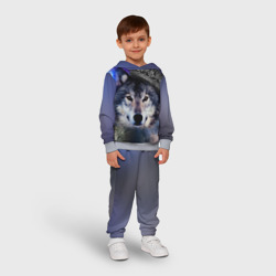 Детский костюм с толстовкой 3D King Wolf - фото 2