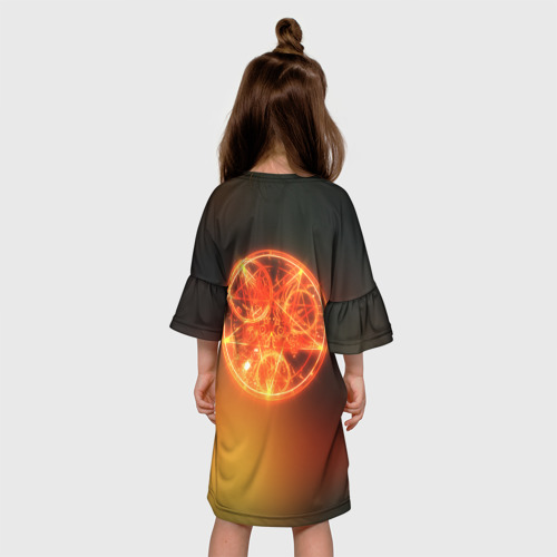 Детское платье 3D Imp from Doom, цвет 3D печать - фото 5