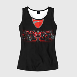 Женская майка 3D Ducati 5