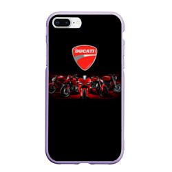 Чехол для iPhone 7Plus/8 Plus матовый Ducati 5