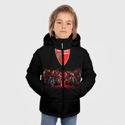 Зимняя куртка для мальчиков 3D Ducati 5 - фото 2