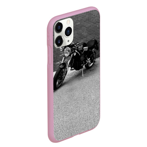 Чехол для iPhone 11 Pro Max матовый Ducati 1, цвет розовый - фото 3