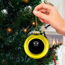 Ёлочный шар стеклянный/пластиковый Triumph 4 - фото 2