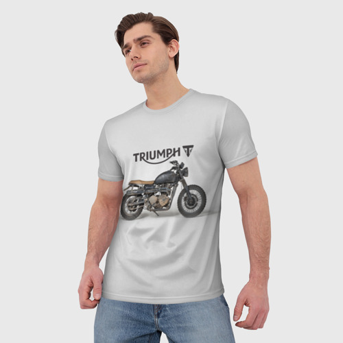 Мужская футболка 3D Triumph 2, цвет 3D печать - фото 3