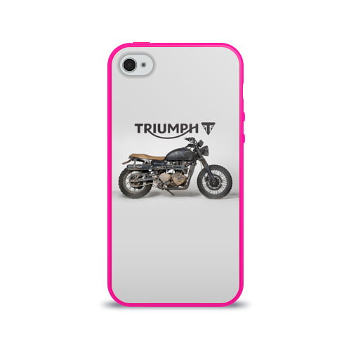 Чехол для Apple iPhone 4/4S силиконовый глянцевый Triumph 2 Фото 01 Чехол для Apple iPhone 4/4S силиконовый глянцевый Triumph 2 Фото 01