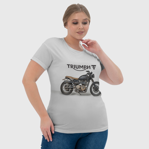 Женская футболка 3D Triumph 2, цвет 3D печать - фото 6