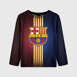 Детский лонгслив 3D Barcelona FC