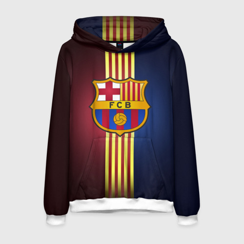 Мужская толстовка 3D Barcelona FC Фото 01 Мужская толстовка 3D Barcelona FC Фото 01