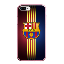 Чехол для iPhone 7Plus/8 Plus матовый Barcelona FC