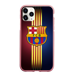 Чехол для iPhone 11 Pro Max матовый Barcelona FC