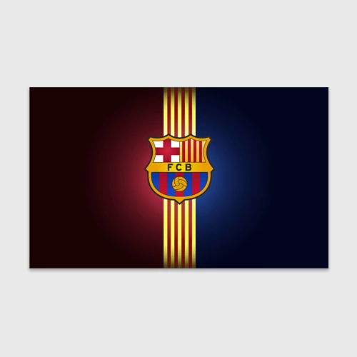 Бумага для упаковки 3D Barcelona FC