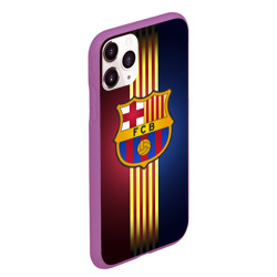 Чехол для iPhone 11 Pro Max матовый Barcelona FC - фото 2