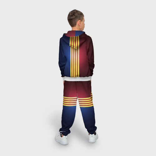 Детский костюм 3D Barcelona FC, цвет белый - фото 4