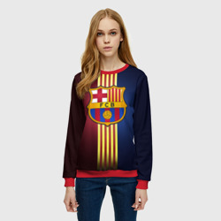 Женский свитшот 3D Barcelona FC - фото 2