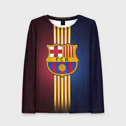 Женский лонгслив 3D Barcelona FC