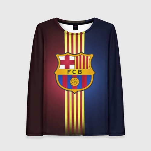 Женский лонгслив 3D Barcelona FC