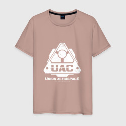 Мужская футболка хлопок UAC