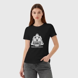 Женская футболка хлопок UAC - фото 2
