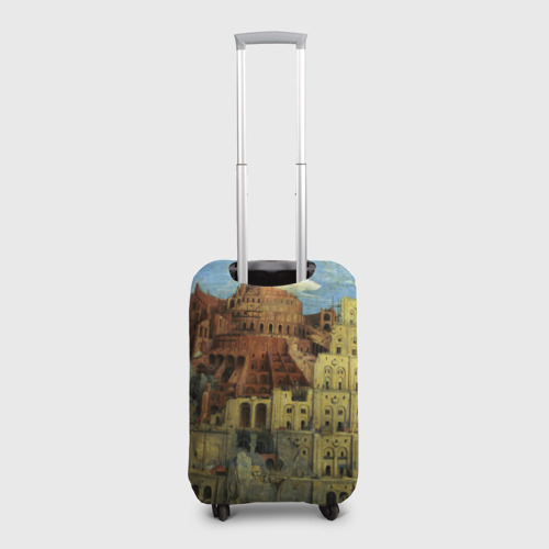 Чехол для чемодана 3D Вавилонская башня, цвет 3D печать - фото 2