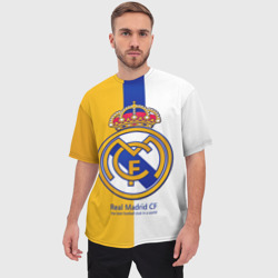 Мужская футболка oversize 3D Real Madrid CF - фото 2