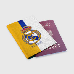 Обложка для паспорта матовая кожа Real Madrid CF - фото 2