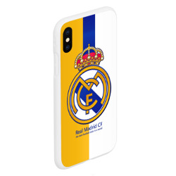 Чехол для iPhone XS Max матовый Real Madrid CF - фото 2