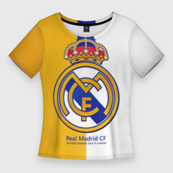 Женская футболка 3D Slim Real Madrid CF