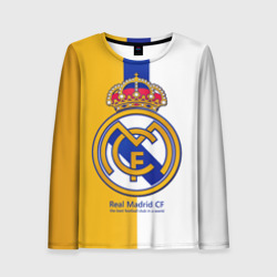 Женский лонгслив 3D Real Madrid CF