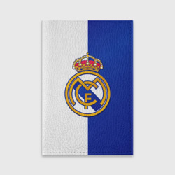 Обложка для паспорта матовая кожа Real Madrid