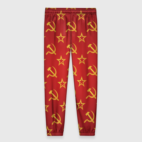 Женские брюки 3D СССР, цвет 3D печать - фото 2